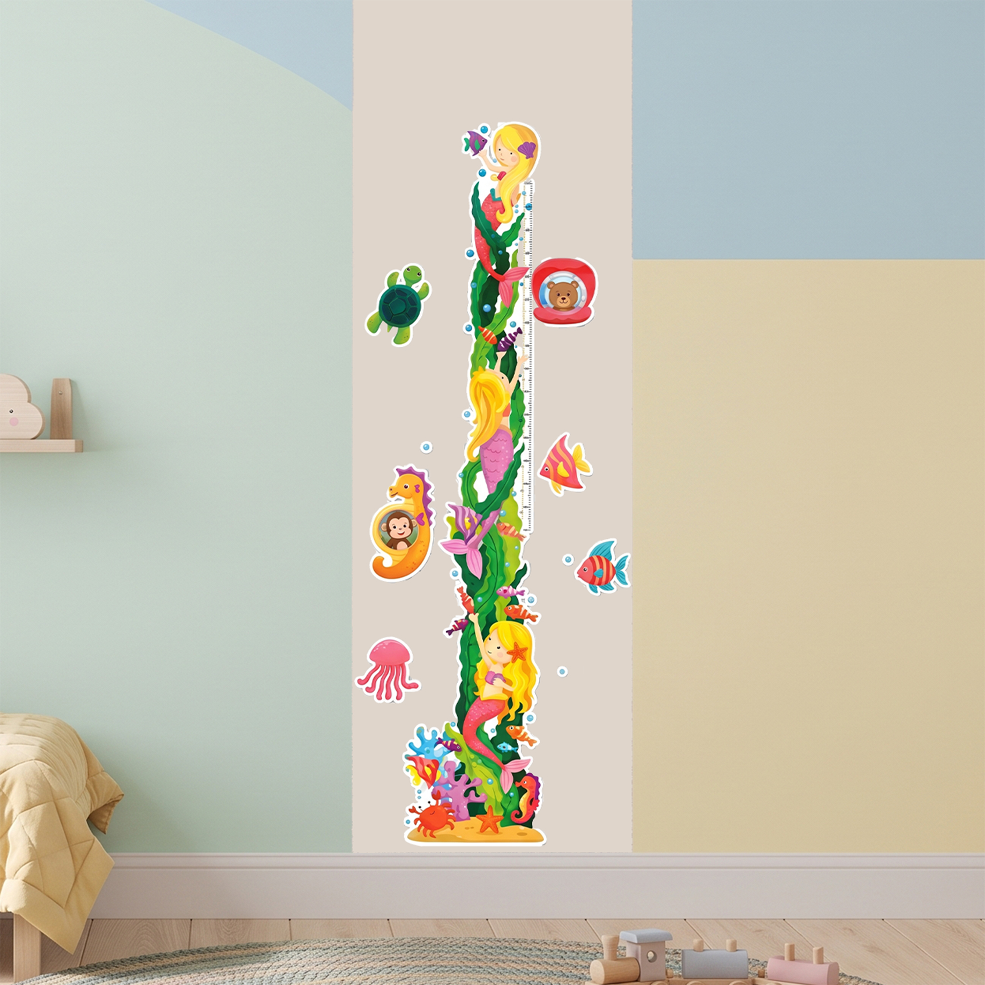 Infant meters wall